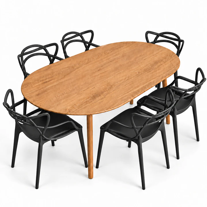 Comedor Serbia (Mesa extensible + Silla Master) 10