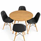 Comedor Tirana (Mesa Extensible + Sillas Buckle) - Miniatura 2