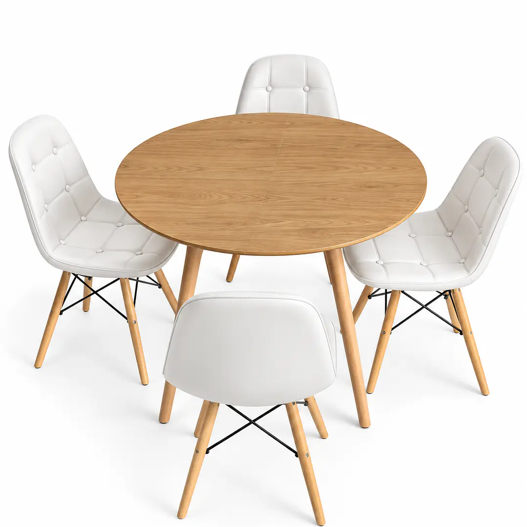 Comedor Tirana (Mesa Extensible + Sillas Buckle) 3