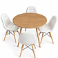Comedor Tirana (Mesa Extensible + Sillas Buckle) - Miniatura 3