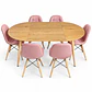 Comedor Tirana (Mesa Extensible + Sillas Buckle) - Miniatura 6
