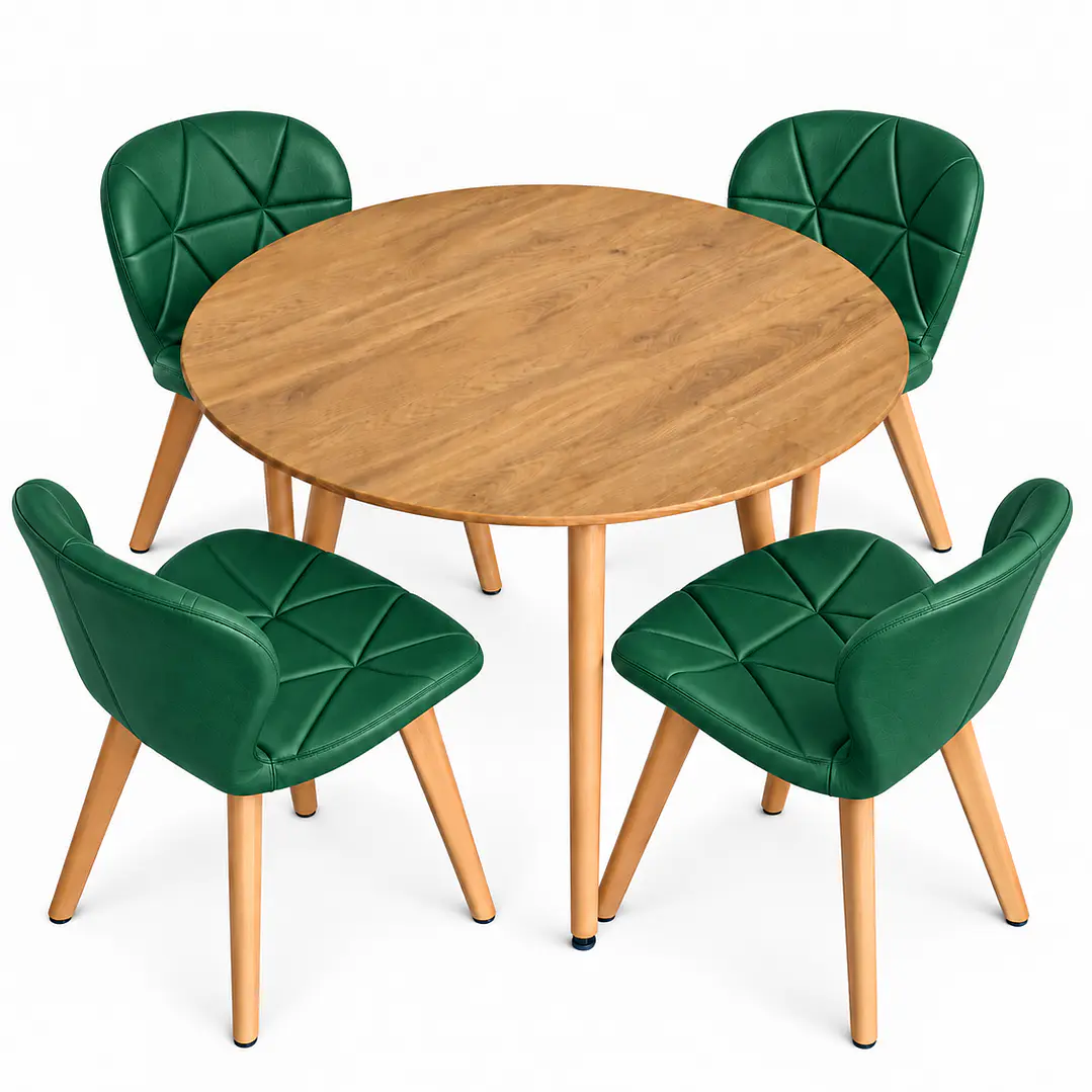 Comedor Nápoles (Mesa Extensible Wood + Silla Velvet Radar) 5