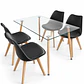  Comedor Oak (Mesa 120x80 Vidrio + Silla Oak) - Miniatura 11