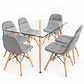 Comedor Barcelona (Mesa de Vidrio 120x80 + Sillas buckle) - Miniatura 9