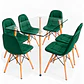 Comedor Barcelona (Mesa de Vidrio 120x80 + Sillas buckle) - Miniatura 10
