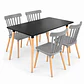 Comedor Jamaica (Mesa melamina rectangular + silla Windsor) - Miniatura 5