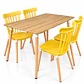 Comedor Milan (Comedor Melamina rect. Wood + Sillas Windsor) - Miniatura 9