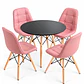 Comedor Capitone (Mesa Eames Negra + Silla Buckle) - Miniatura 2