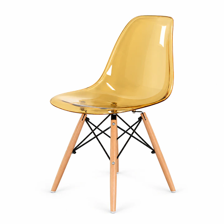 Silla Eames Transparente Color  3