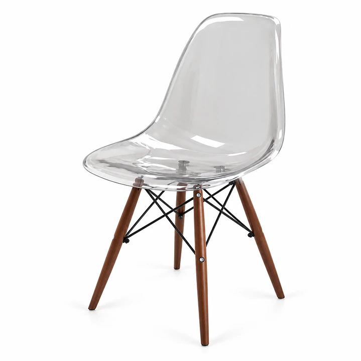 Silla Eames Transparente Color  1
