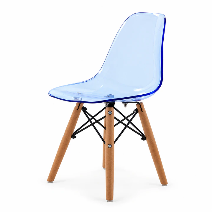 Silla Eames Transparente Color  2