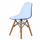Silla Eames Transparente Color  - Miniatura 2
