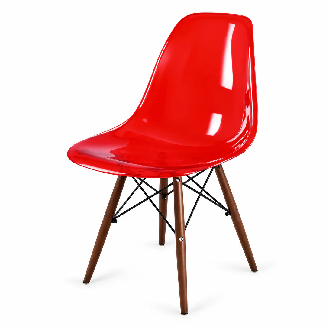 Silla Eames Transparente Color  4