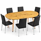 COMEDOR ARIZONA (MESA EXTENSIBLE + SILLA DINING) - Miniatura 1