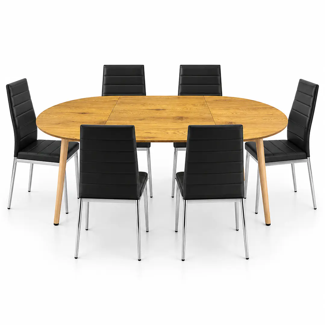 COMEDOR ARIZONA (MESA EXTENSIBLE + SILLA DINING) 2