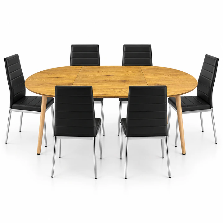 COMEDOR ARIZONA (MESA EXTENSIBLE + SILLA DINING) 2