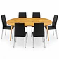 COMEDOR ARIZONA (MESA EXTENSIBLE + SILLA DINING) - Miniatura 2