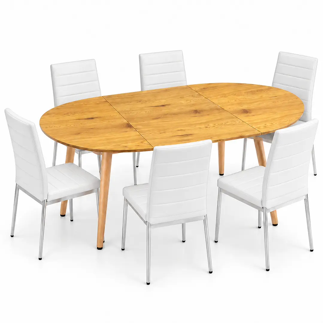 COMEDOR ARIZONA (MESA EXTENSIBLE + SILLA DINING) 6