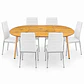 COMEDOR ARIZONA (MESA EXTENSIBLE + SILLA DINING) - Miniatura 8