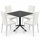 COMEDOR VERMONT (MESA CUADRADA POLIPROPILENO + SILLA DINING) - Miniatura 2