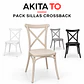 PAck Silla Crossback - Miniatura 1
