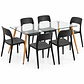 COMEDOR KANSAS (MESA VIDRIO 120x80 + SILLA KENTUCKY) - Miniatura 6