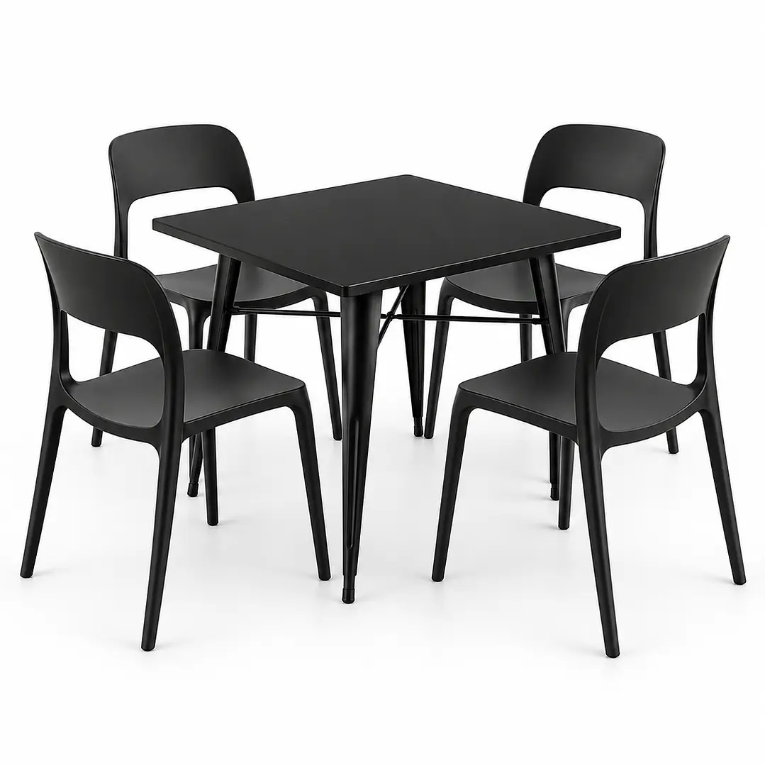 COMEDOR OREGÓN (MESA TOLIX 80X80 NORMAL + SILLA KENTUCKY) 3