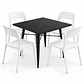 COMEDOR OREGÓN (MESA TOLIX 80X80 NORMAL + SILLA KENTUCKY) - Miniatura 4