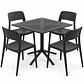 COMEDOR DAKOTA (MESA CUADRADA POLIPROPILENO + SILLA KENTUCKY) - Miniatura 3