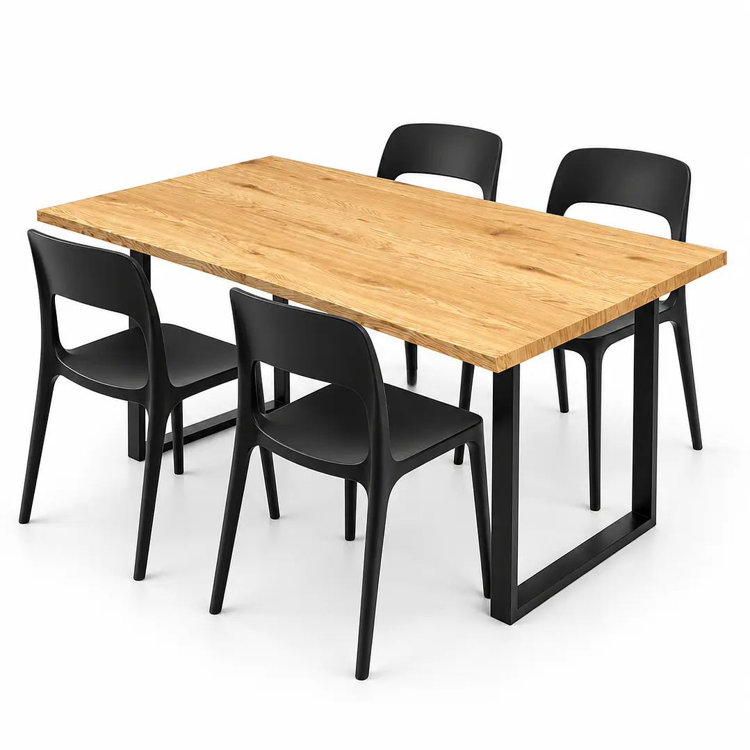 COMEDOR IMPALA (MESA INDUSTRIAL + SILLA KENTUCKY) 2