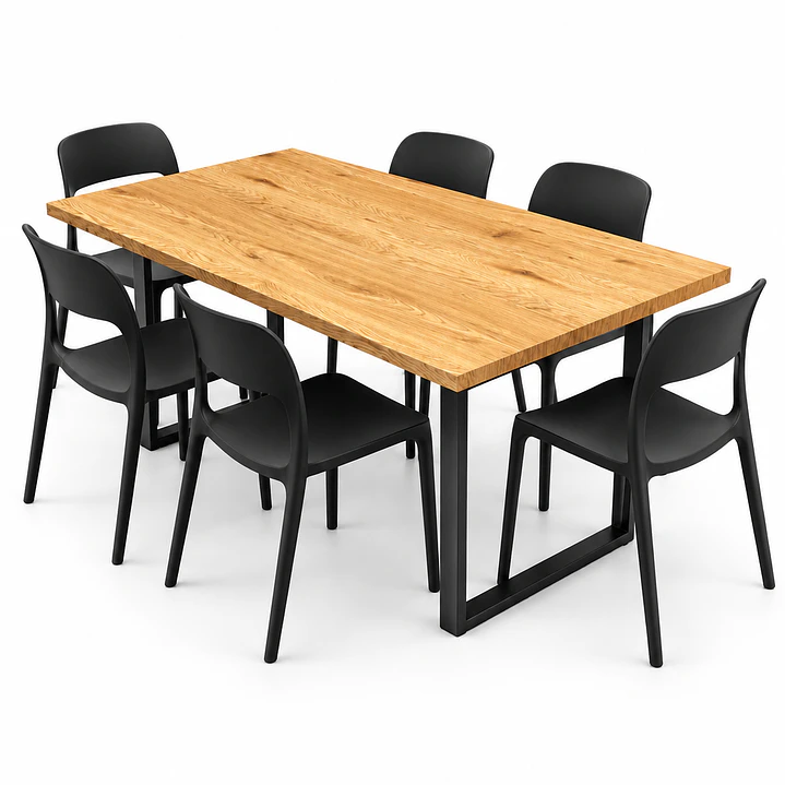 COMEDOR IMPALA (MESA INDUSTRIAL + SILLA KENTUCKY) 4