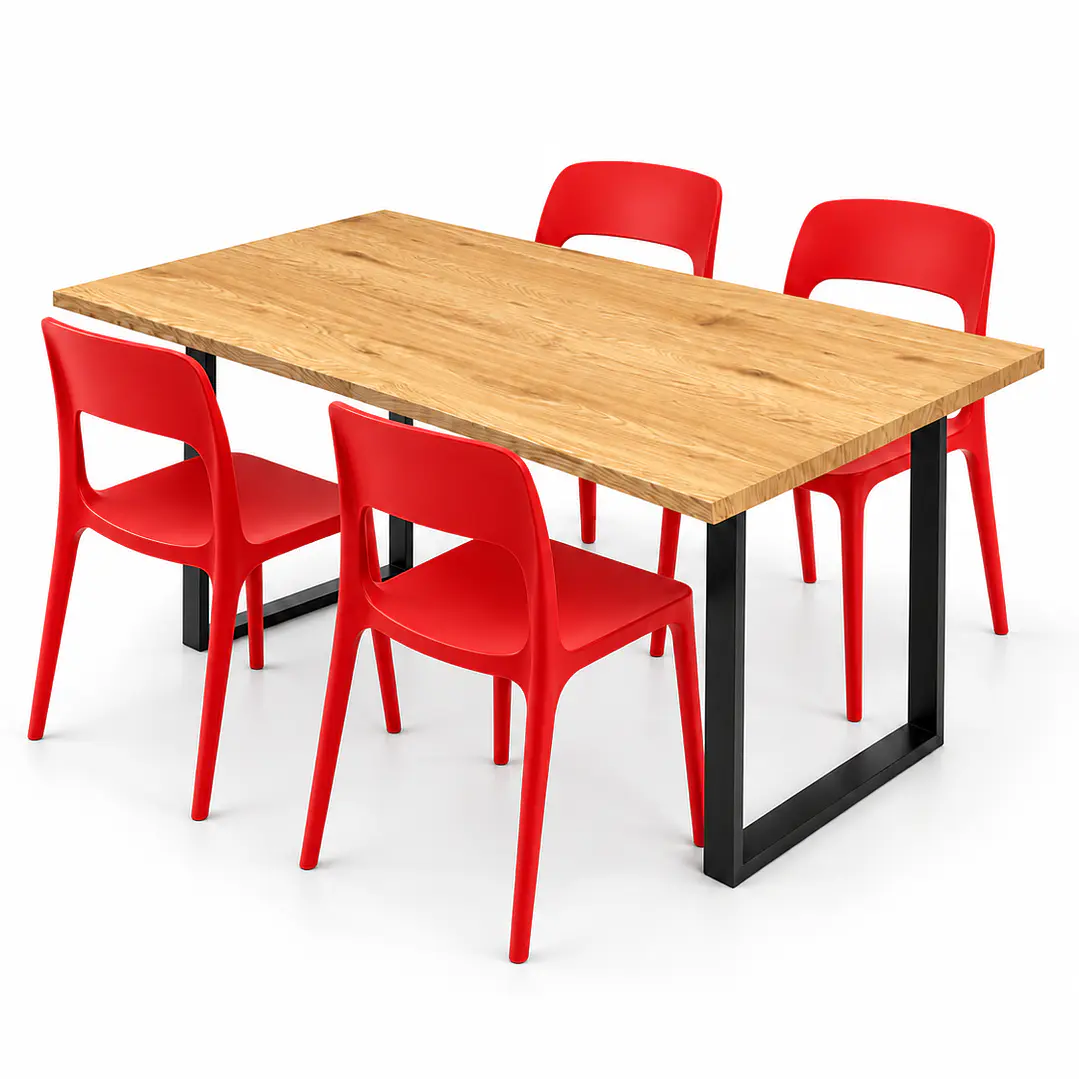 COMEDOR IMPALA (MESA INDUSTRIAL + SILLA KENTUCKY) 5