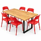 COMEDOR IMPALA (MESA INDUSTRIAL + SILLA KENTUCKY) - Miniatura 8