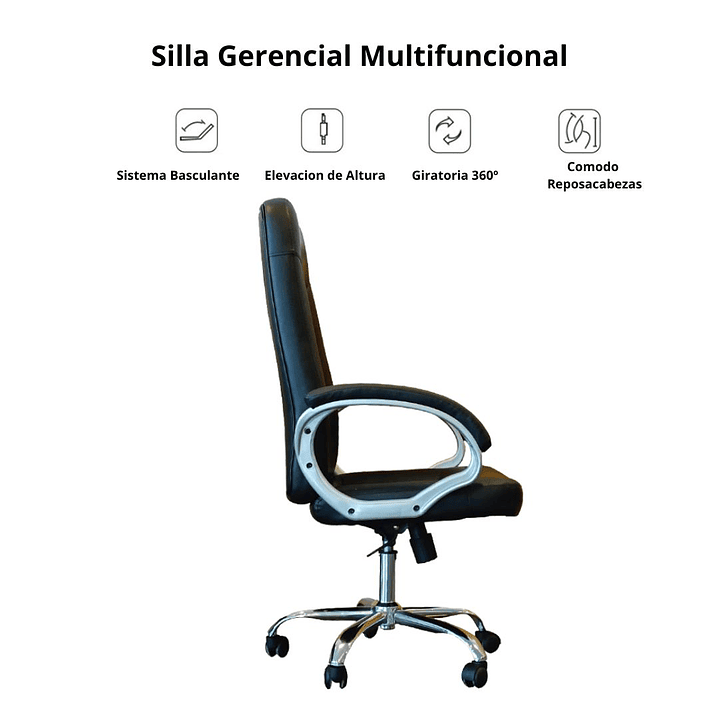 Silla Gerencial Vegas  4