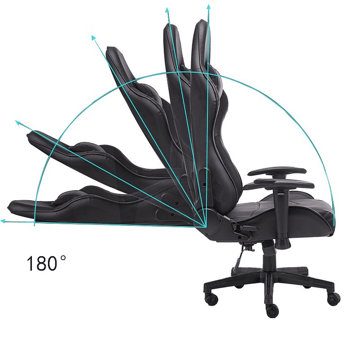 Silla Gamer Valorant Negra 4