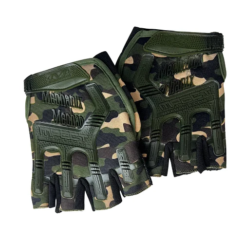 Guantes Mechanix Medio Dedo 1