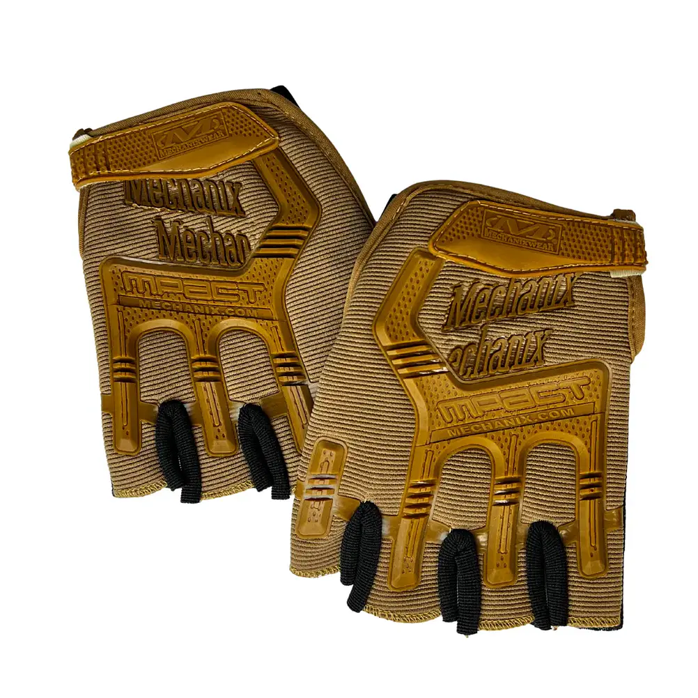 Guantes Mechanix Medio Dedo 7