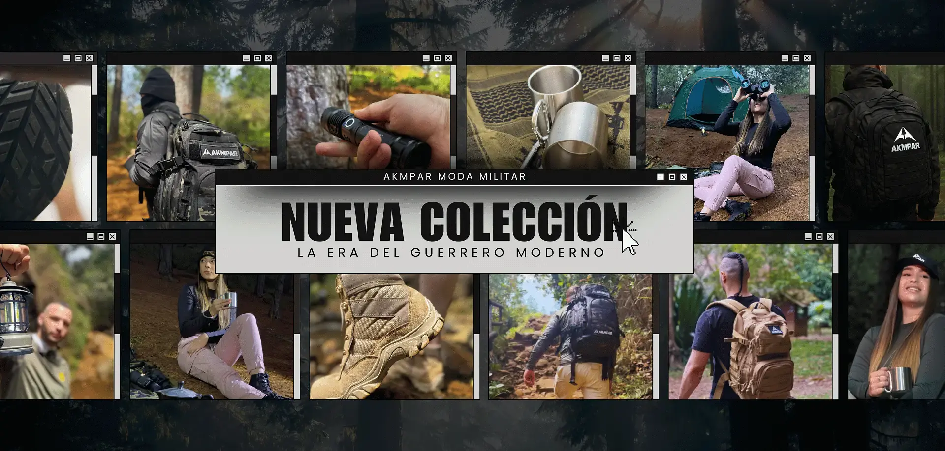 Akmpar | moda táctica y campamento