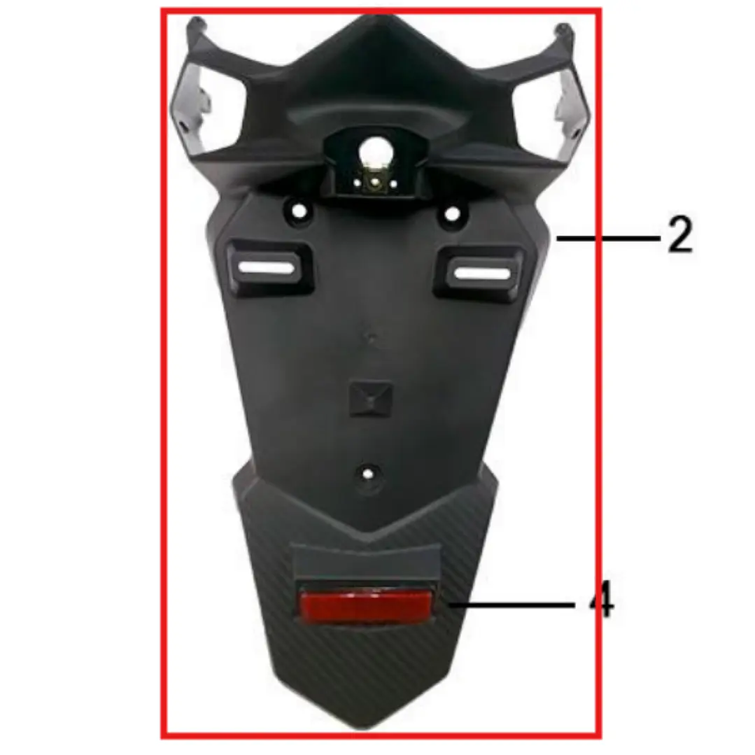 GUARDABARRO TRASER Dyn RX Rp 1