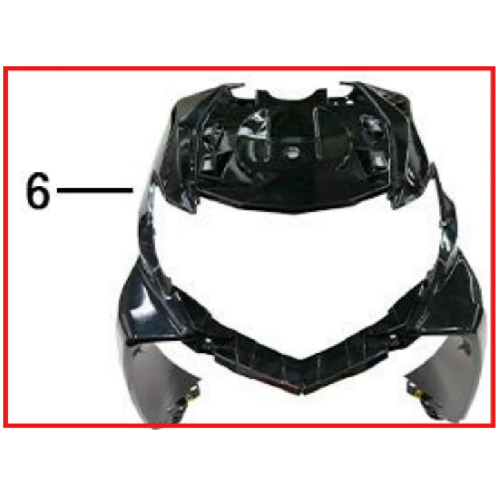 CARENAJE DELANTERO Dyn RX Rp 1
