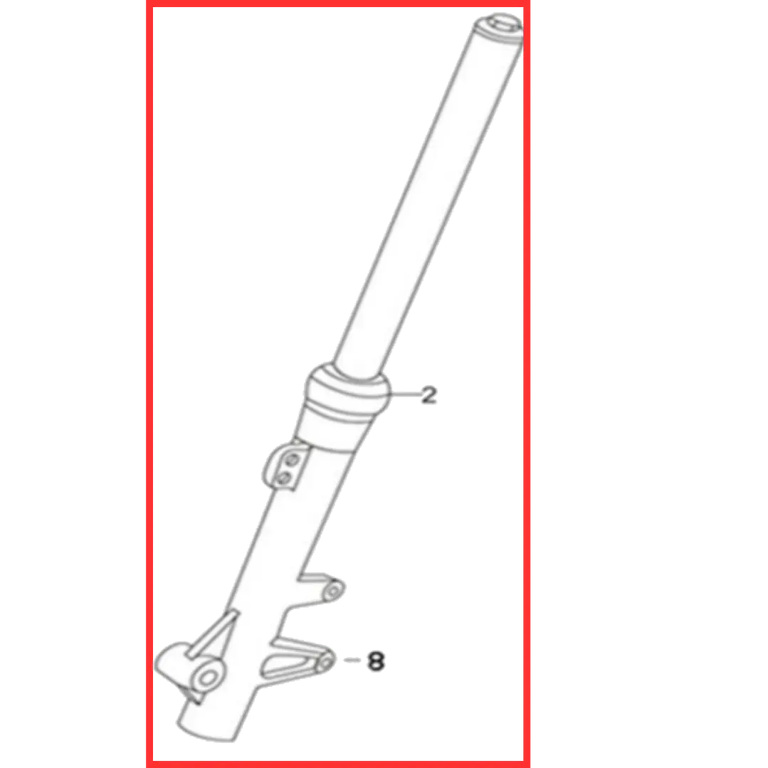 SUSPENSION DEL IZQUIERDA 125 TTR 1
