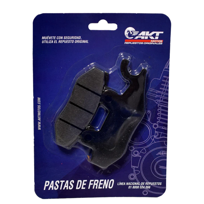 AKT PASTILLAS FRENO DELANTERAS TTR/TT 200 1