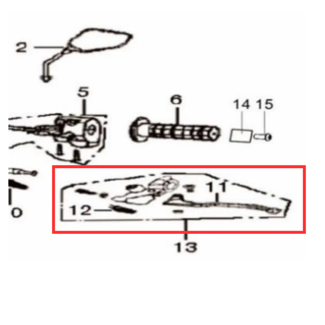 MANIGUETA CLUTCH TT 200 RP 1