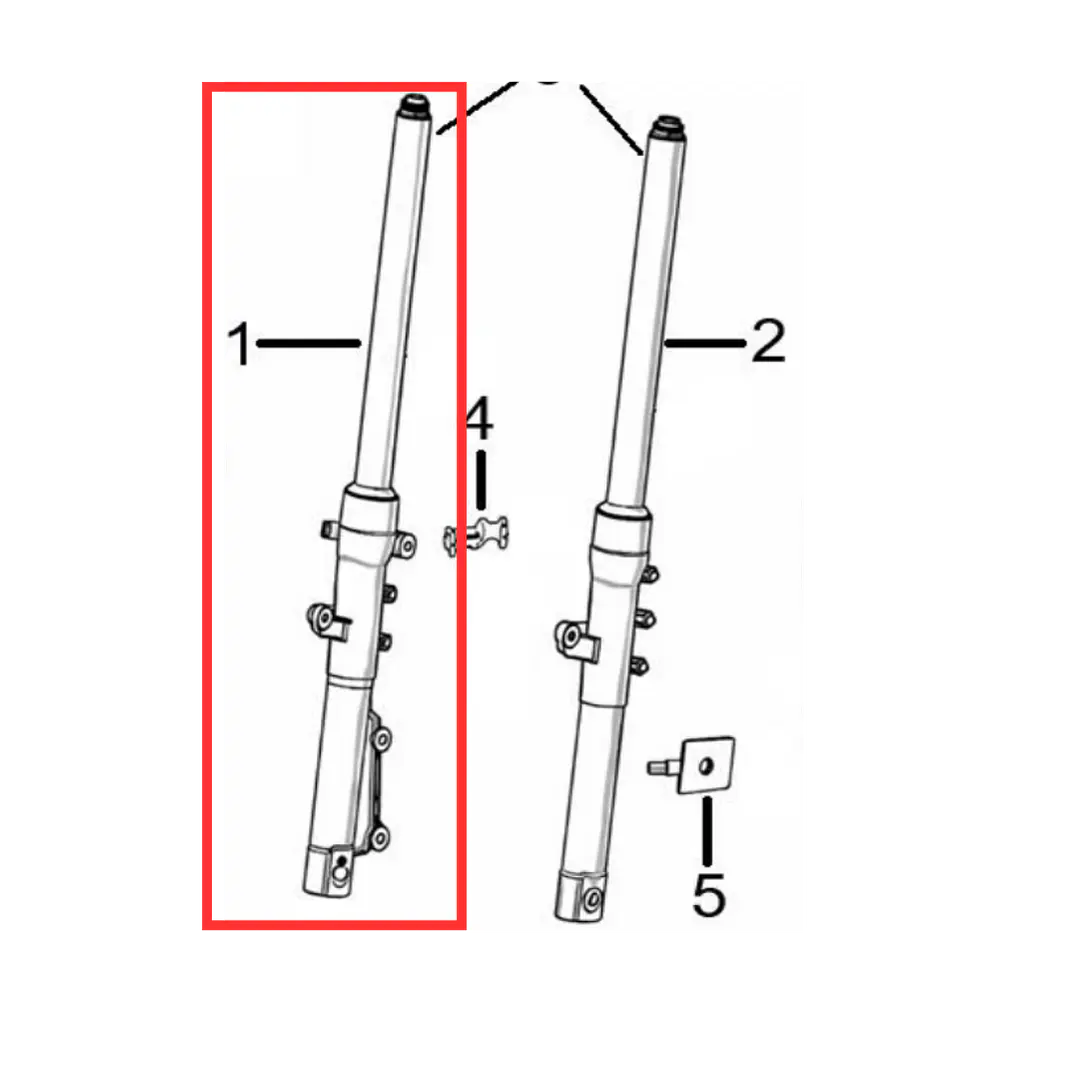 SUSPENSION DERECHA CR4 125  1