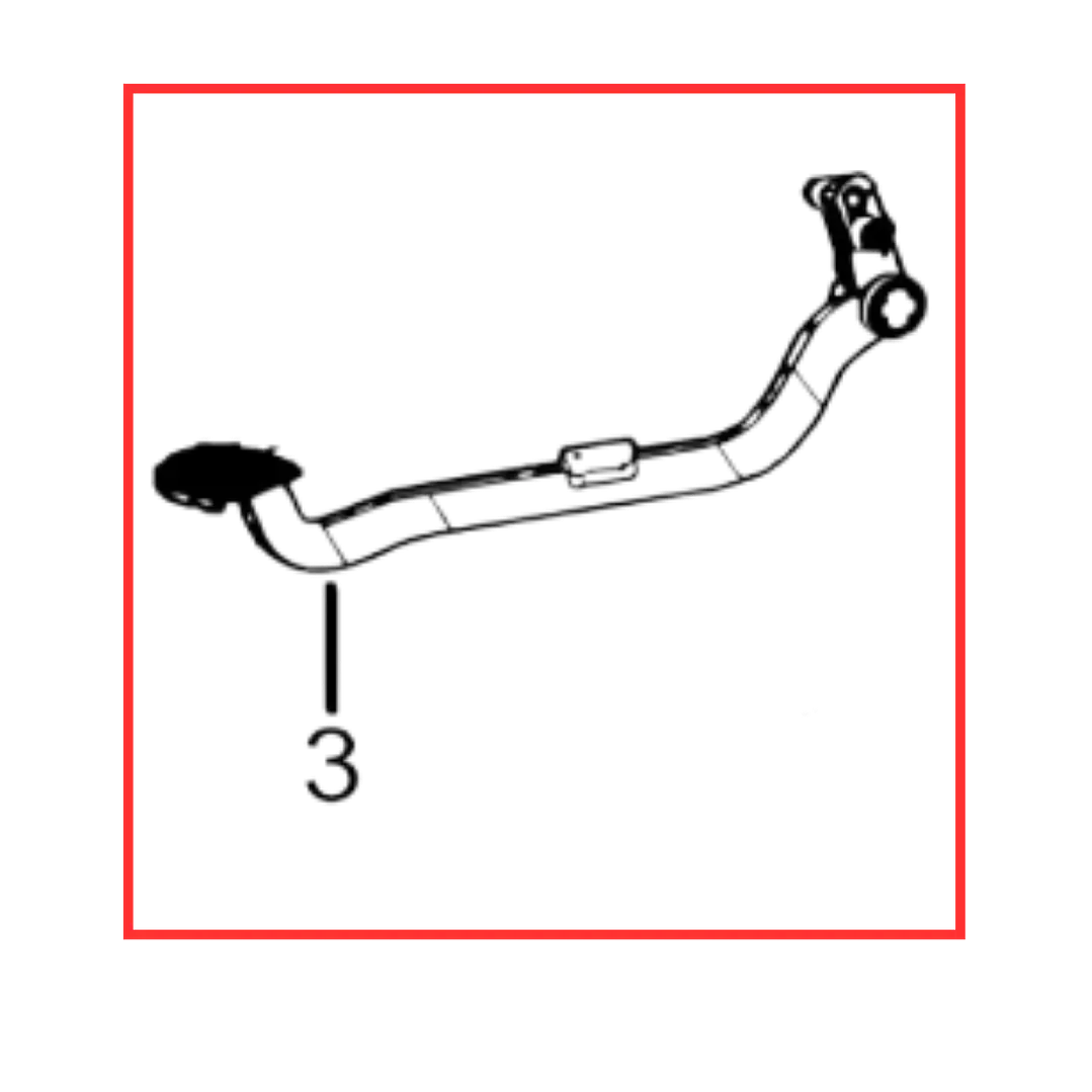 PEDAL DE FRENO CR4 125 1