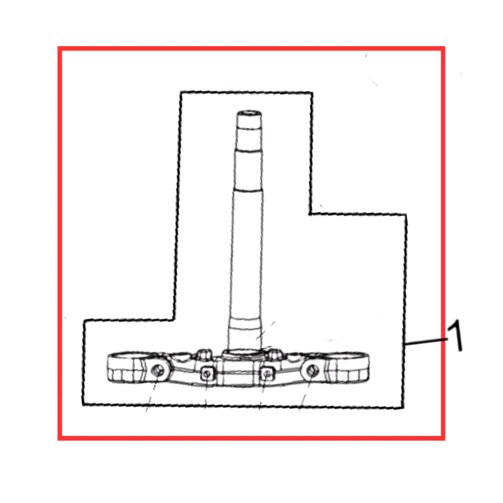 HORQUILLA INFERIOR 250 R 1