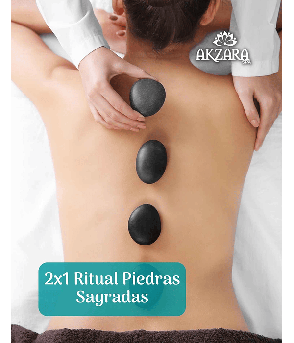 2X1 Ritual Piedras Sagradas - Dias especiales de Spa!