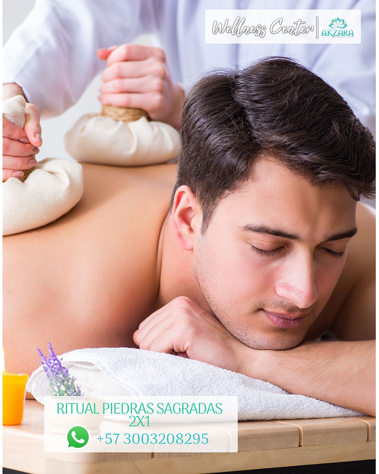 2X1 Ritual Piedras Sagradas - Dias especiales de Spa!