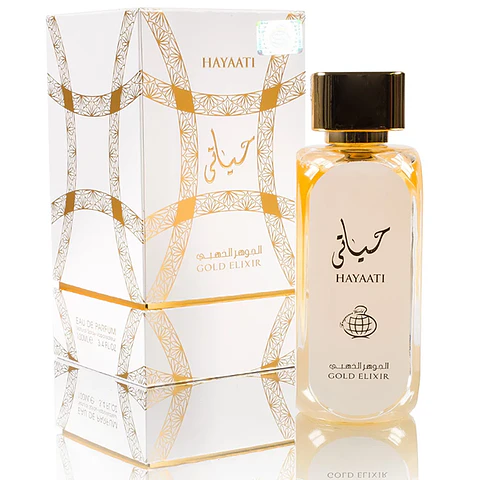 Hayaati Gold Elixir De Lattafa Edp 100ML Unisex