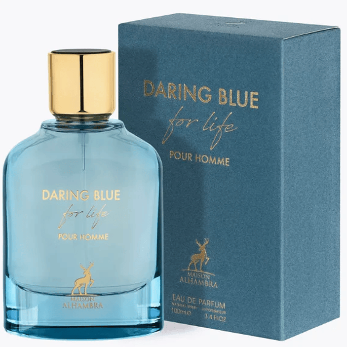 DARING BLUE FOR LIFE POUR HOMME EDP 100ML HOMBRE 1